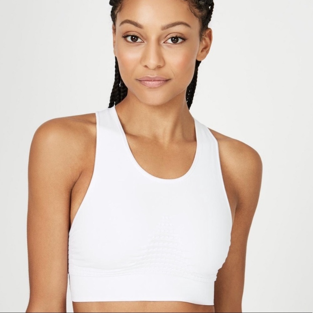 Sweaty Betty Stamina Sports Bra White NWOT small